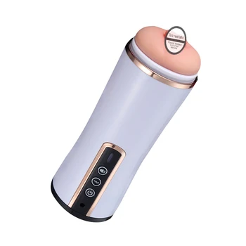 High quality male masturbator thrust masturbation cup machine for man penis sucking massager