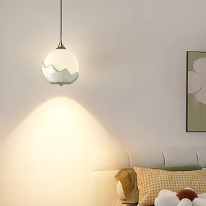 Zhongshan Postmodern Simple Pendant Light Nordic Style Creative Gradient Glass Ball for Restaurant Bedroom Bar for Middle Spaces