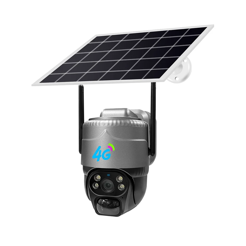 Network Camera Security Camera Smart Solar Power Energy Saving Led Street Light Outdoor Solar Light With CCTV Camera 4g
