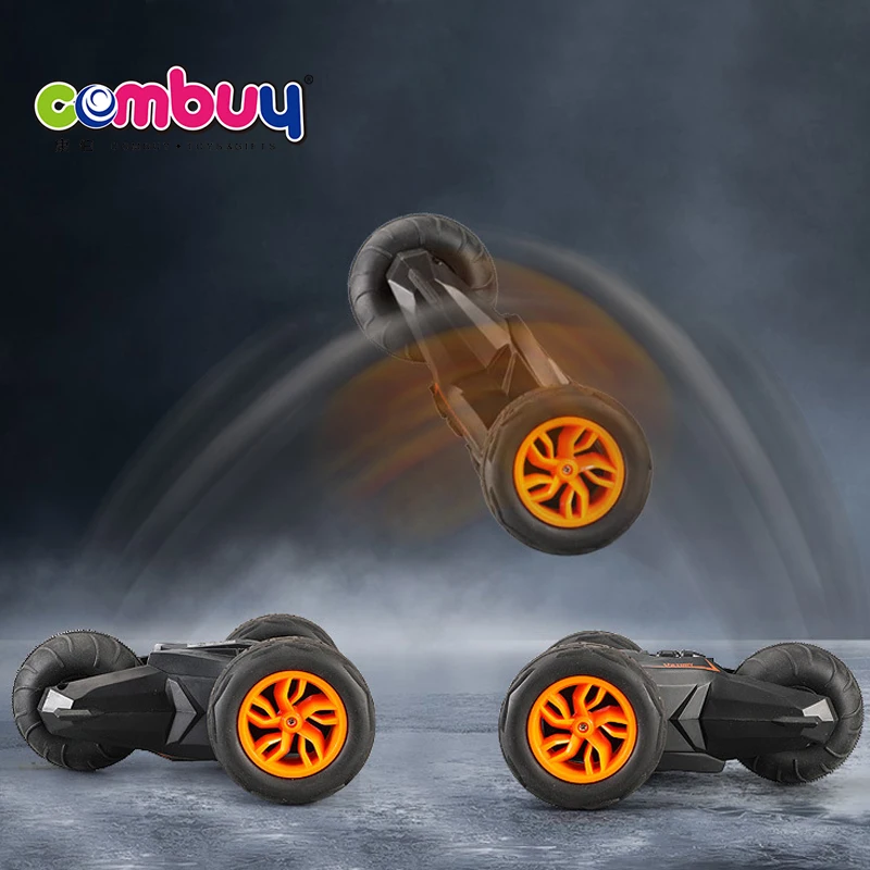 Remote Control Double Sliding Rotating Drift Toy Rc 3 Wheel Stunt Car