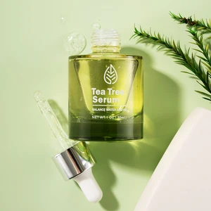 Private Label OEM Tea Tree Acne Treatment Balance Water and Oil Tea Tree Face Serum
