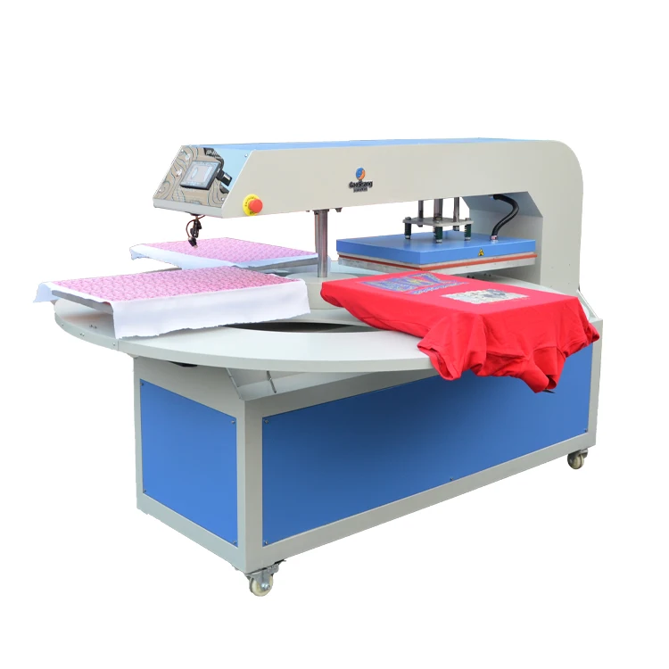 Factory 40*50 40*60 cm Automatic Rotary Heat Press Sublimation 4 Station Heat Press Machine supplier