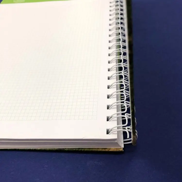 Custom Paper School Composition Notebook Planner A4 A5 with Printing Subject College Ruled Spiral Notebooks