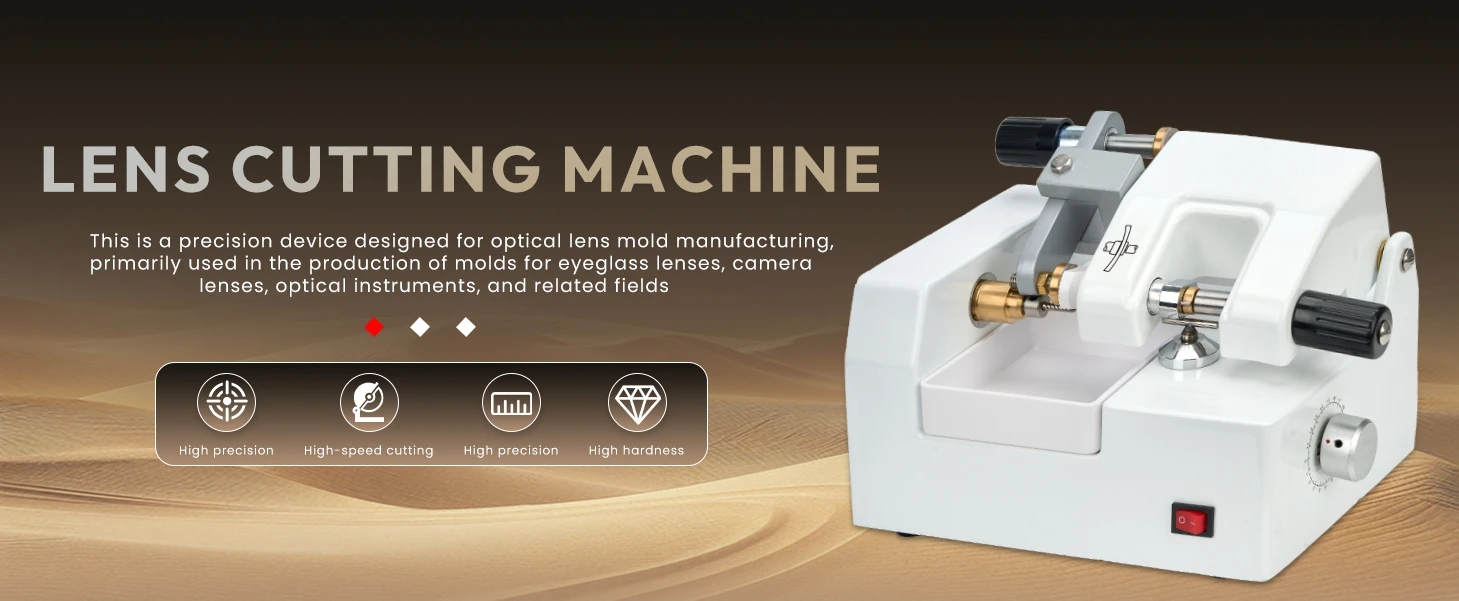 CP-4A Optical Glasses Equipment Automatic Eyeglasses Lens Cutting Cutter Edger Machine