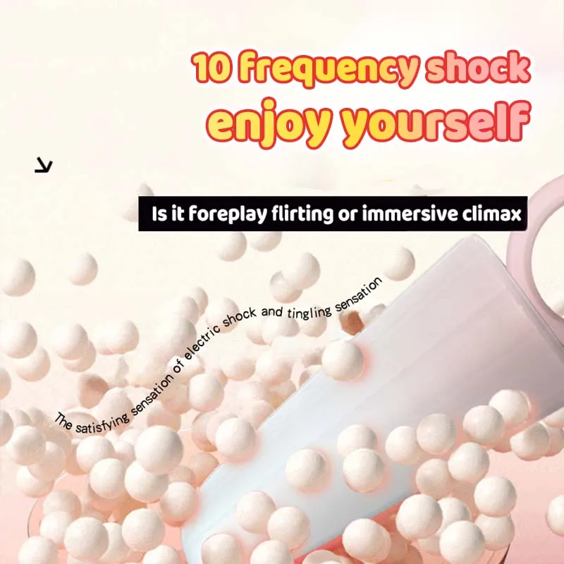 10-Mode Vibrator in Ice Cream Shape for Lesbian Pleasurable Fun Sexy Female Masterbating Love Egg Sex Toy for Women