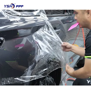 Hydrophobicity Seconds repair self Healing roll Anti Scratch car film wholesale PPF TPU car protective film TPU PPF