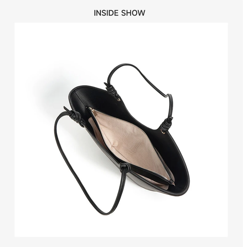 Factory Custom High Quality Ladies' Real Leather Handbag And Purse Long