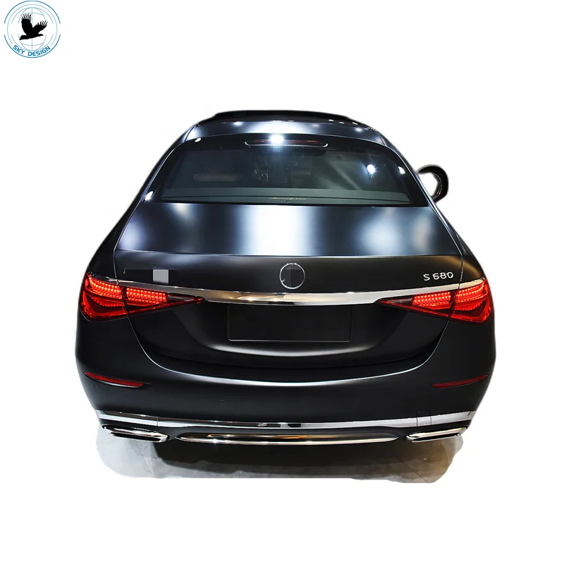 S680 Maybach Body Kit for 2022 Mercedes S Class W223 S300 S450 S500 Tuning Front Rear Bumper Grilles Bodykit