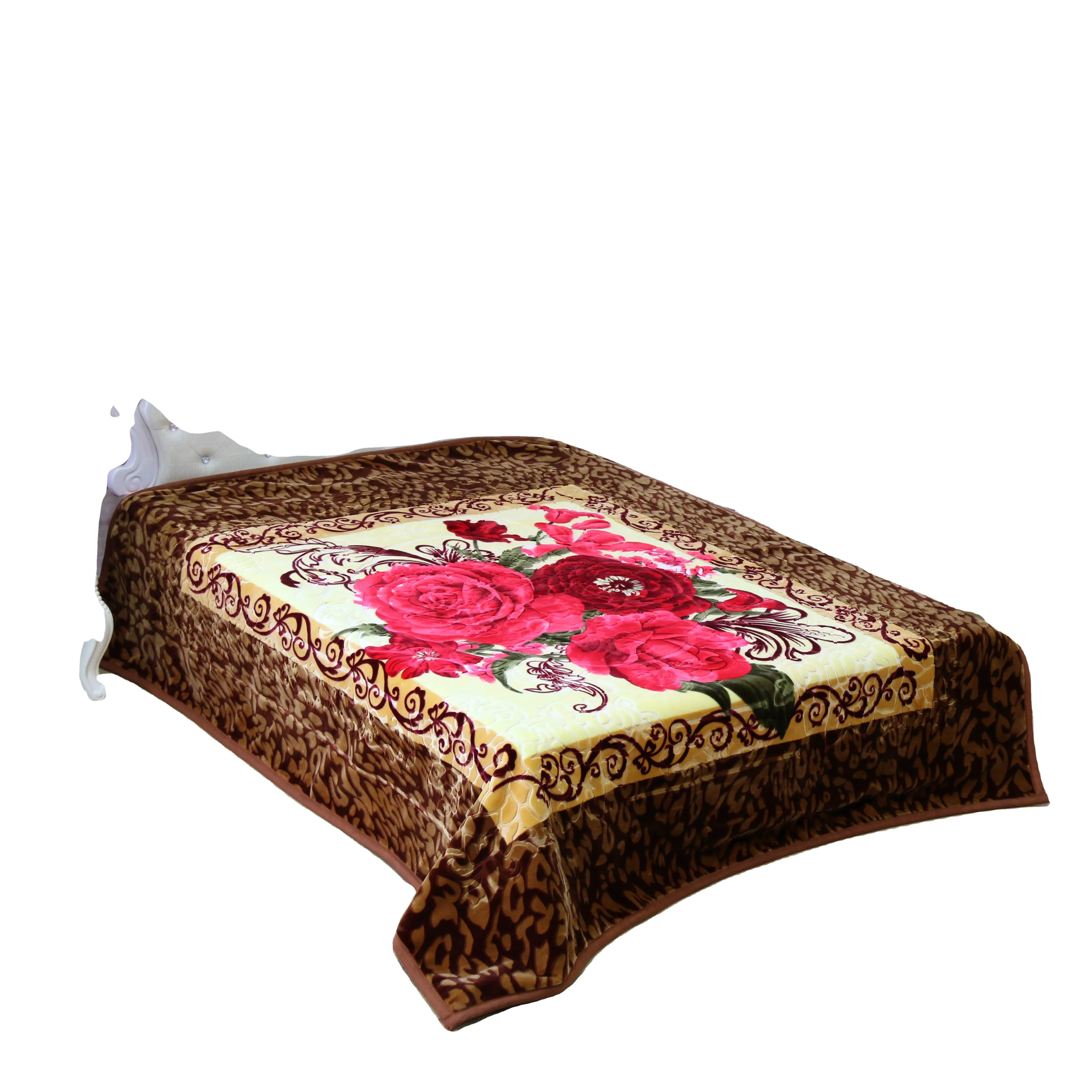 100 POLYESTER 2PLY 1 SIDE EMBOSSED 5kKG 2PLY CHEAPER WONU BLANKETS Alibaba