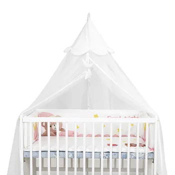 Newborn Baby Crib Mosquito Net with Bracket Universal Child Bedding Princess Style