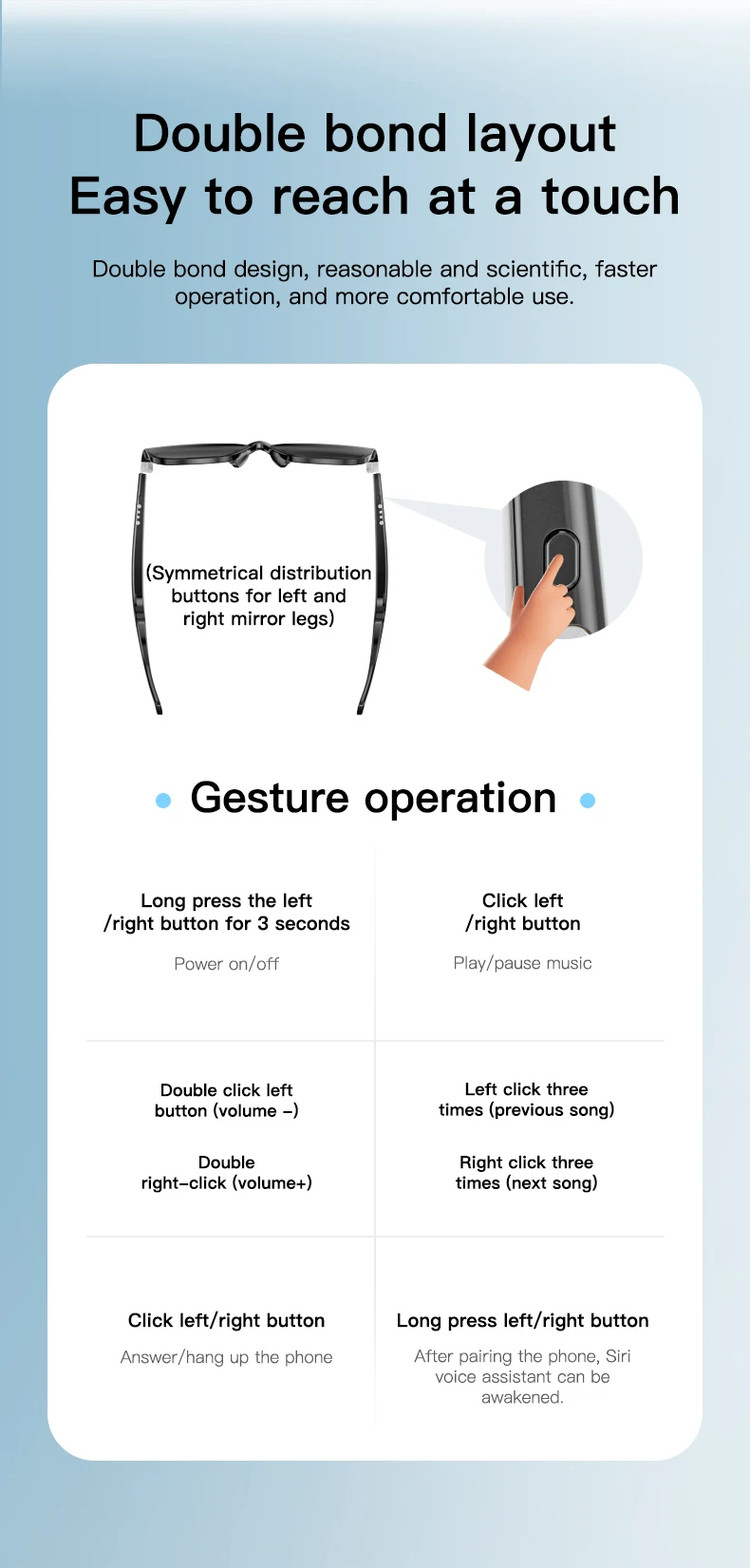 If you are searching for a supplier of a product with perfect quality control and highly competitive prices, which gives you an advantage in expanding your local market, then contact us now!  Competitive suppliers of  GS260 Smart Glasses with UV Protection Sunglasses Featuring Music Call Wake-up Voice Assistant Smart Wearable Headset 2026