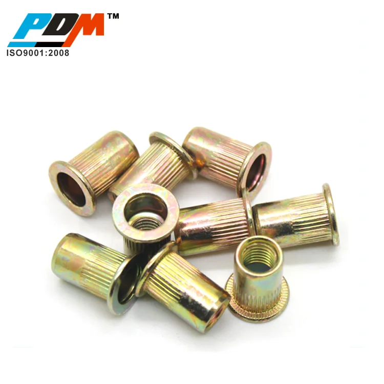 Pdm Through Hole Rivnut Insert Nutsert Aluminum Knurled Rivet Nut Ss304 ...