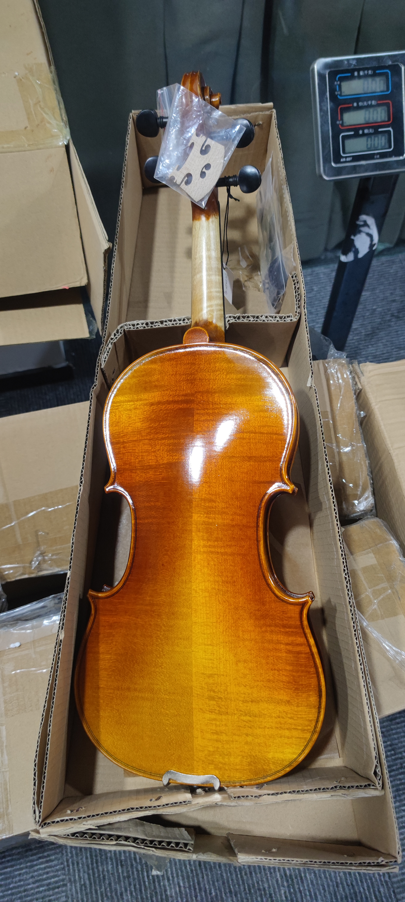 European 4/4-1/4 Christina Violin With Imported Bridge - Quality