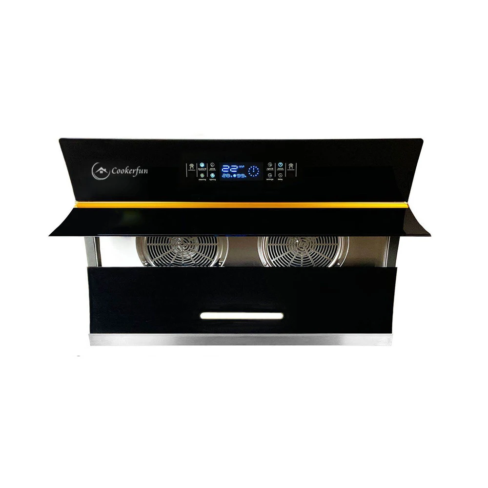 Slim Type Kitchen Cooker Use Range Hood Kitchen Cooker Hood Exhaust Chimney