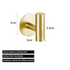 Large Single Hook Drill-Free(Gold)