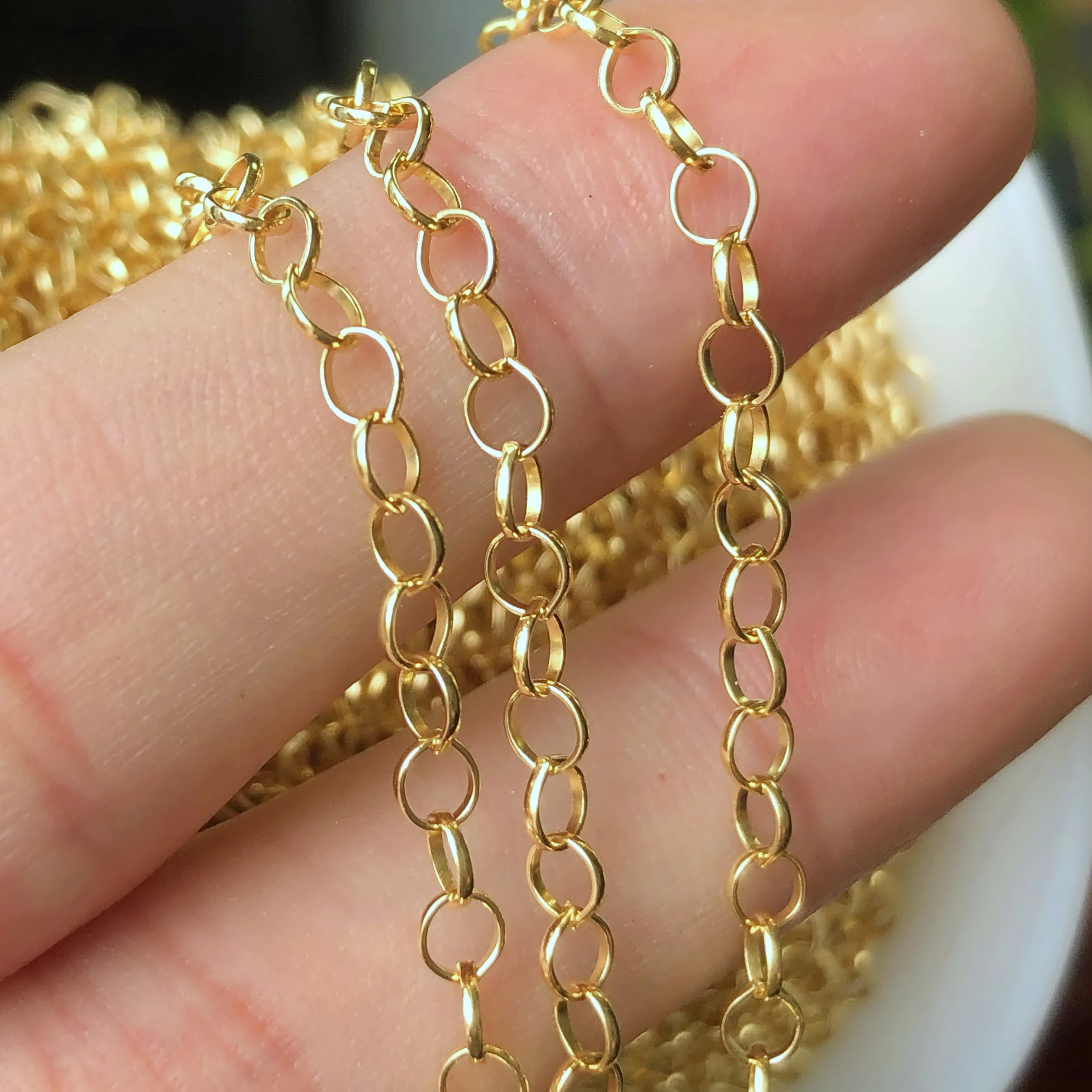 14k Gold Filled Belcher Chain 14K Gold Filled Belcher Chain