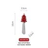 Cuchillo para mantequilla rojo