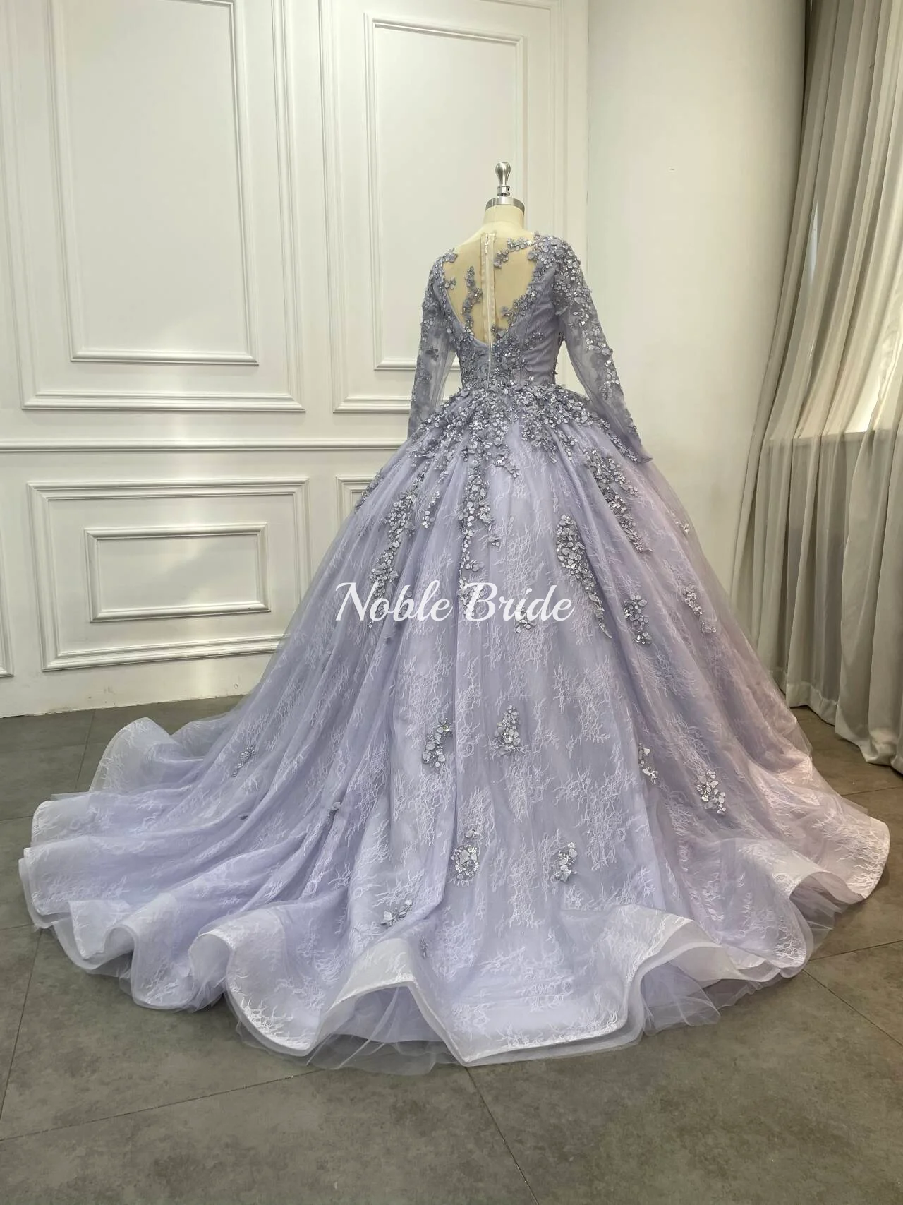 dresser in grey Jovani 65379 Dress - Formal Approach