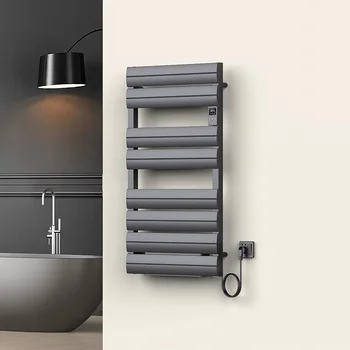 Avonflow Aluminum Electric Towel Warmer Bathroom Heating Towel Rack