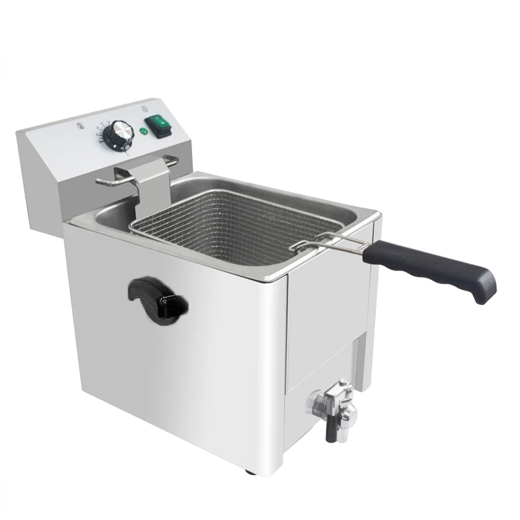 Deep Frying Hotel Deep Fryer One Tank Commercial for Restaurants Hotels Farms Food Shops ...