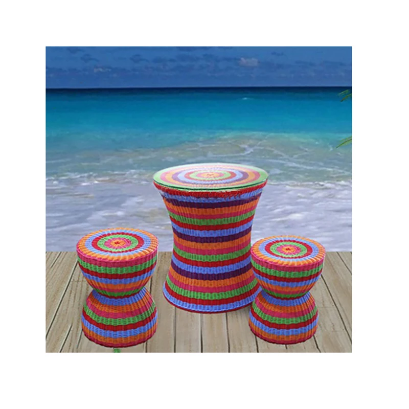 S D Rainbow Colorful Ottomans Modern Coffee Table With Hourglass Stool Buy Modern Coffee Table Hourglass Stool Colorful Ottoman Hourglass Stool Product On Alibaba Com