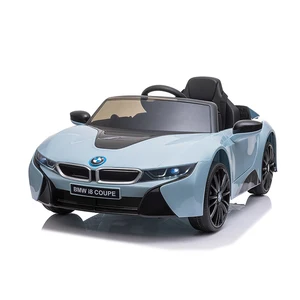 High Quality BMW I8 Ride-On Toy for Kids White Black Orange Blue Colors Remote Pedal Wheel Power Made Durable Plastic for Babies
