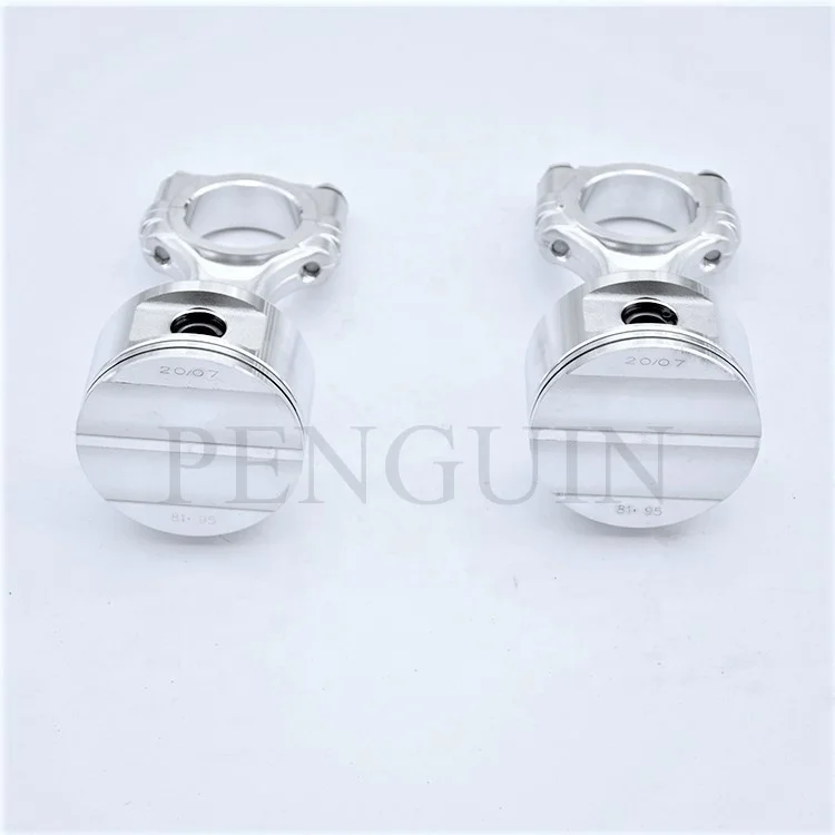Bezier,Copelan,Frascold,Dorin,GEA Bock,Carrier Refrigeration Compressor Spare Parts Piston and Connecting Rod Assembly
