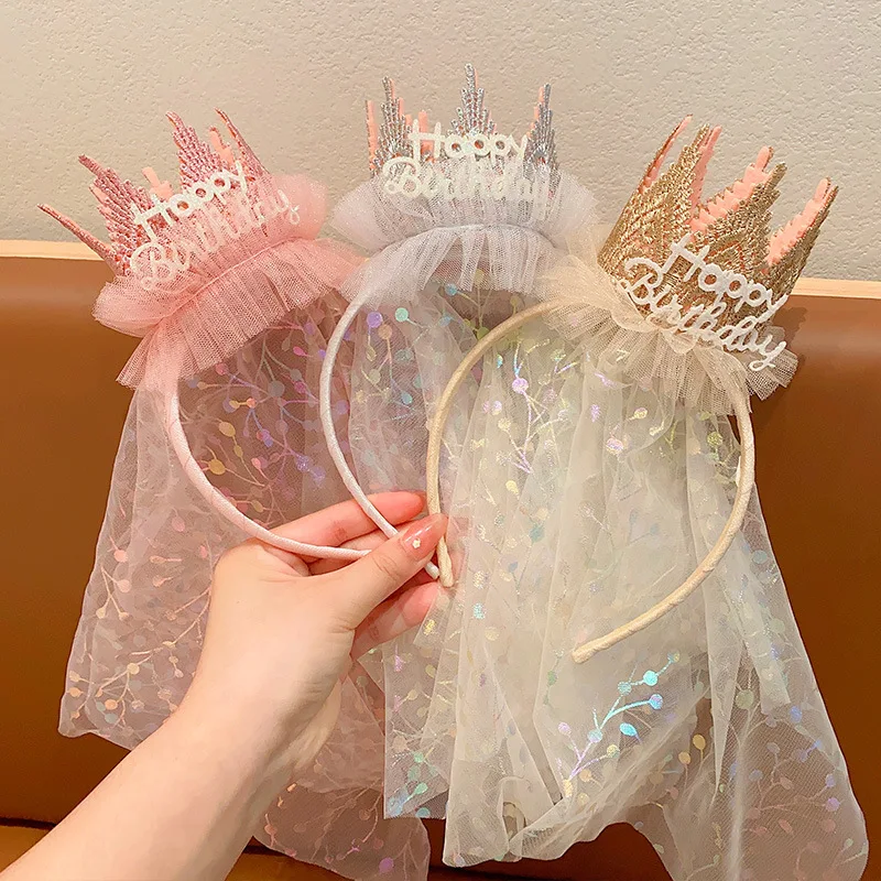 Tiara Baby Girl Birthday Hair Accessories Princess Crown Birthday