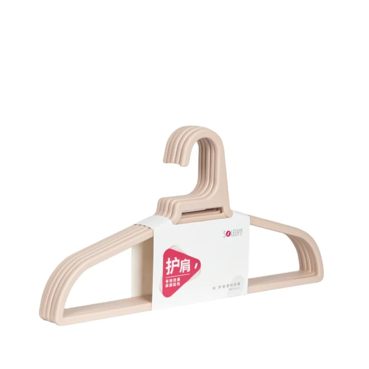 Durable High-Quality Plastic Hanger 18 inches Wrinkle-free Heavy Duty Giant Plastic Hanger with Lingerie and Accessory Hook