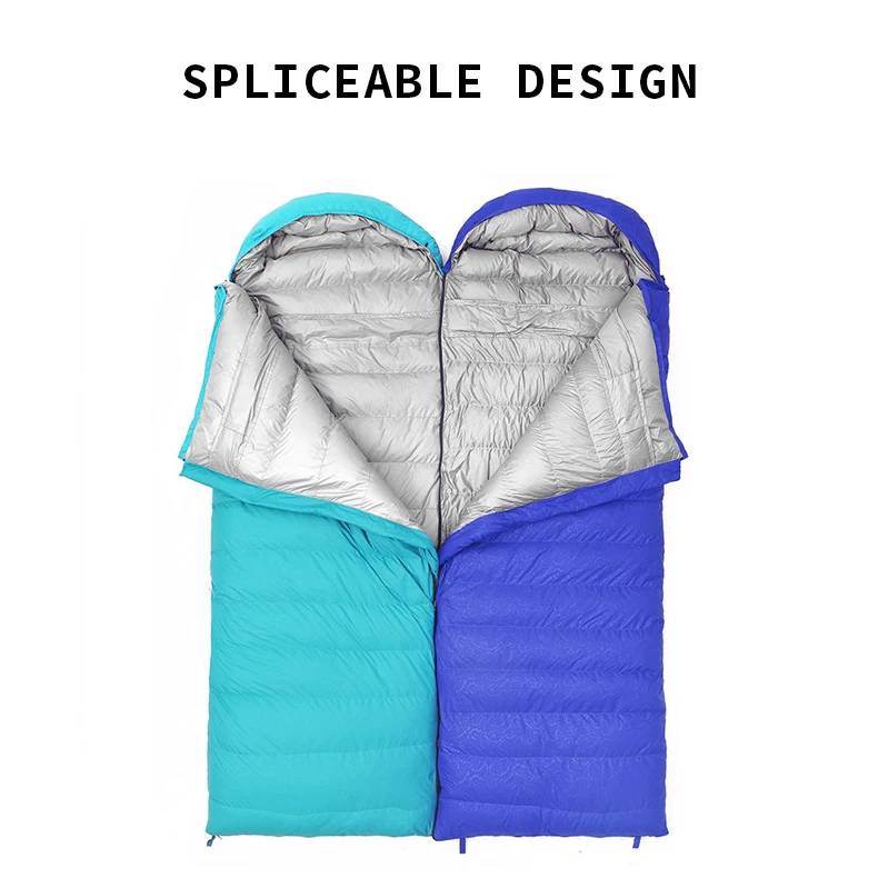 Custom Winter Outdoor Camping Hiking Bivy Sack Sleeping Bag Down Army