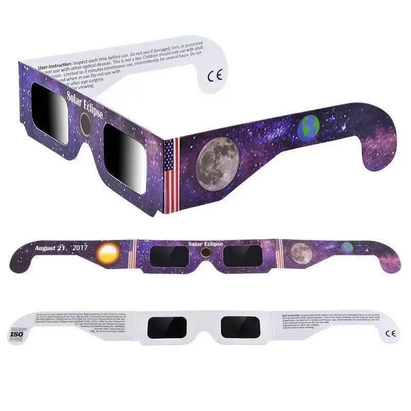 Explosion Stock Total Solar Eclipse Annular Eclipse Glasses Budd Film ...