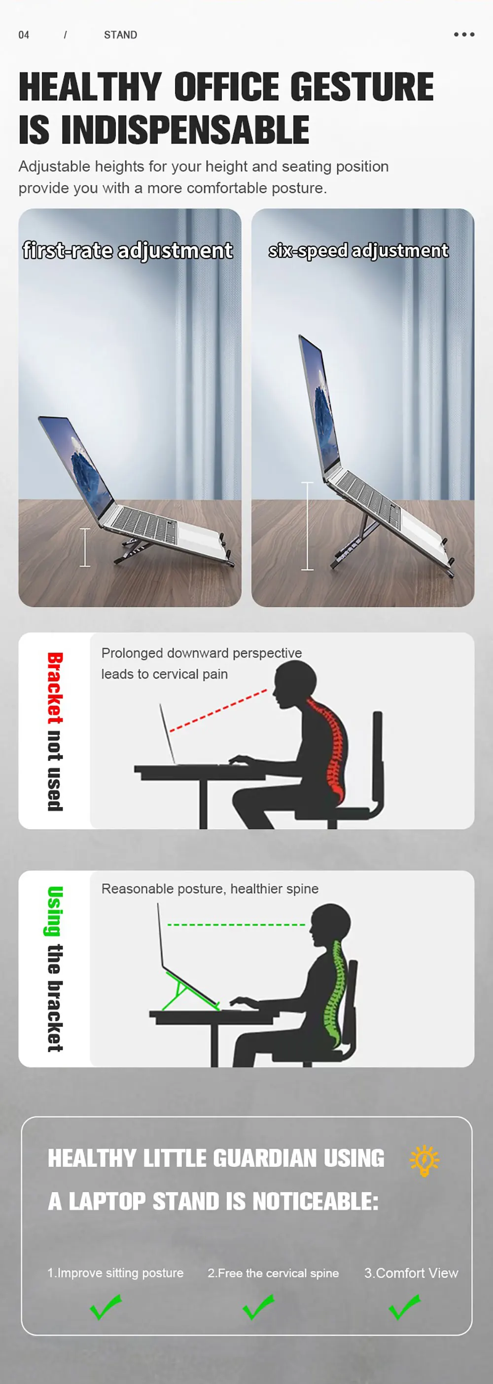 Folding Tablet Stand 360 Rotating Adjustable Trendy Flexible Universal Laptop Phone Holder Sjj006 Laudtec supplier