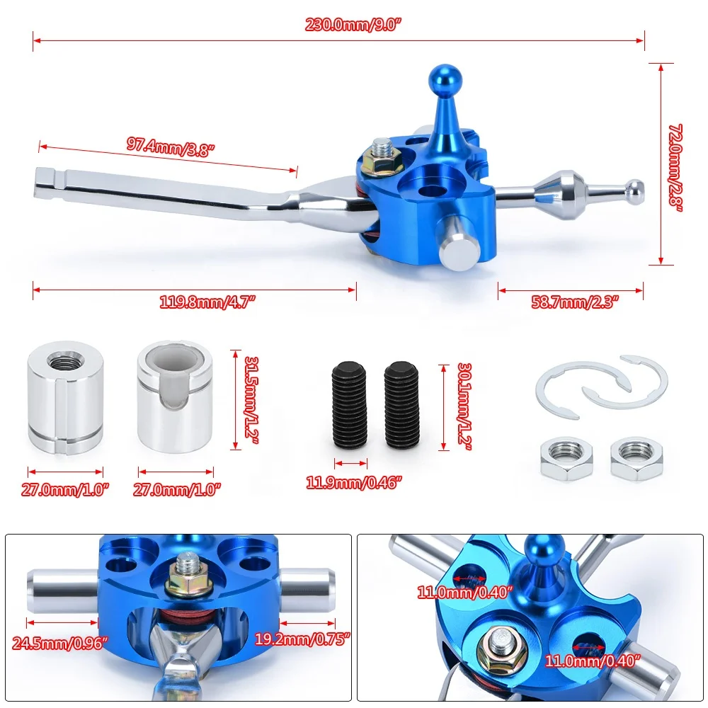 Комплект коротких переключателей передач для Porsche 911/996 Turbo AWD Boxster/986/S PQY5335, 1 комплект
