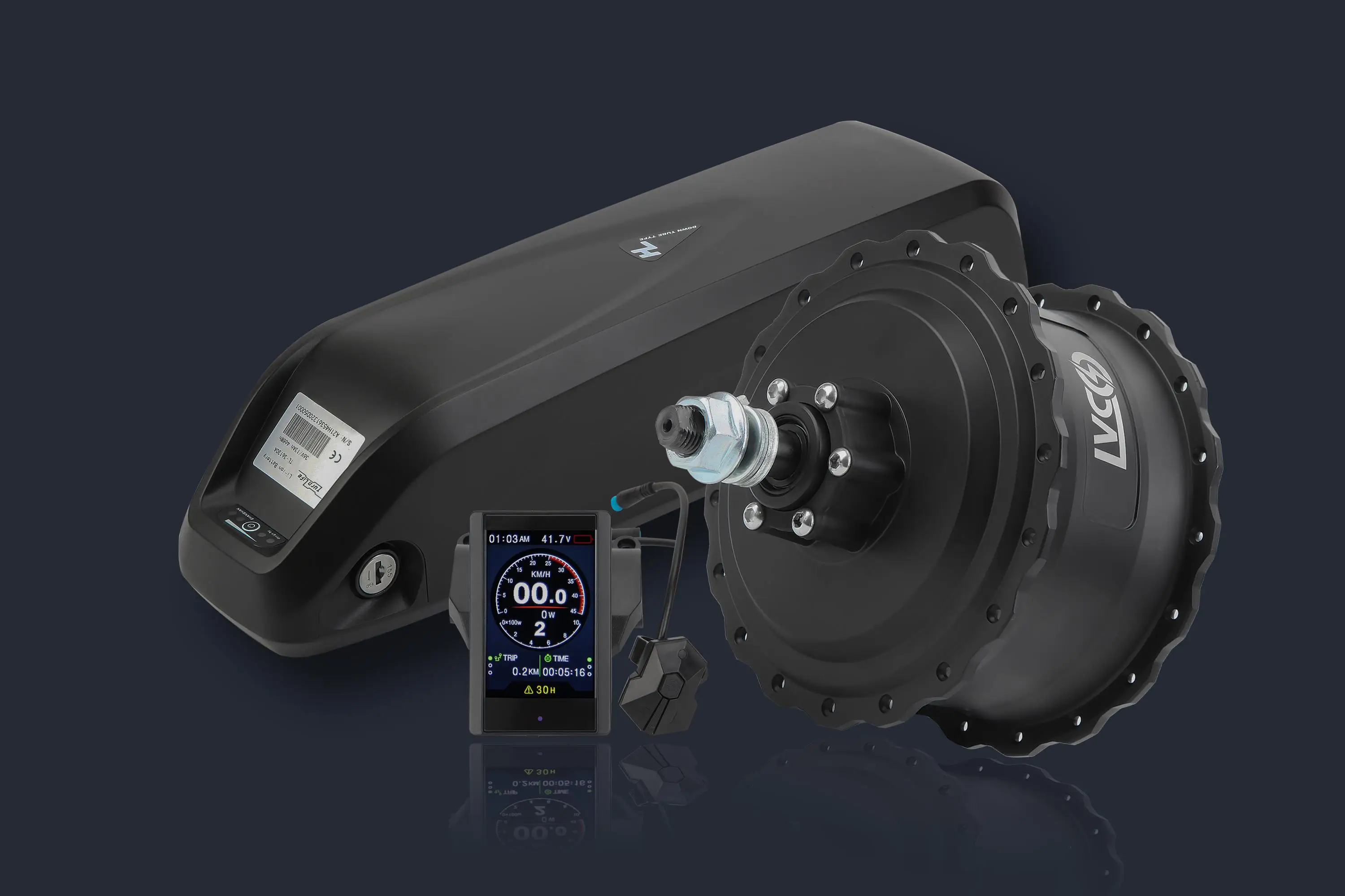 2021 Hot Sale Snow Tire Ebike Conversion Kit 350w LVCO