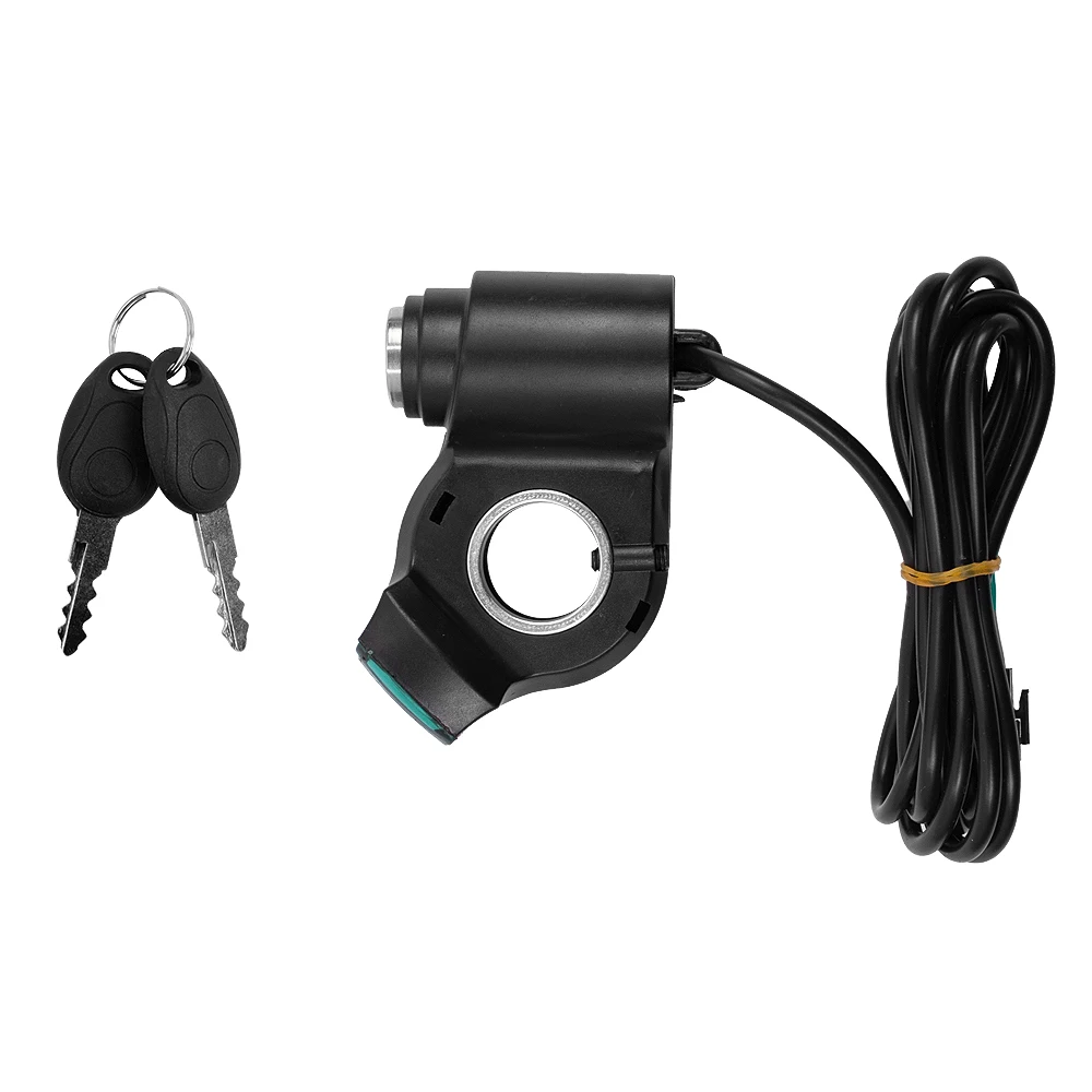 Power Key Voltemeter Key Lock Thumb Throttle Voltmeter Digital Voltage Display Switch Power for ZERO 8X 10X 11X Electric Scooter