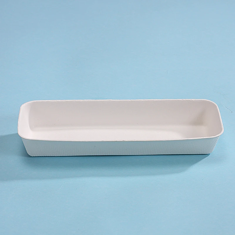 OEM Disposable Compostable Biodegradable Sugarcane Injection Tray ...