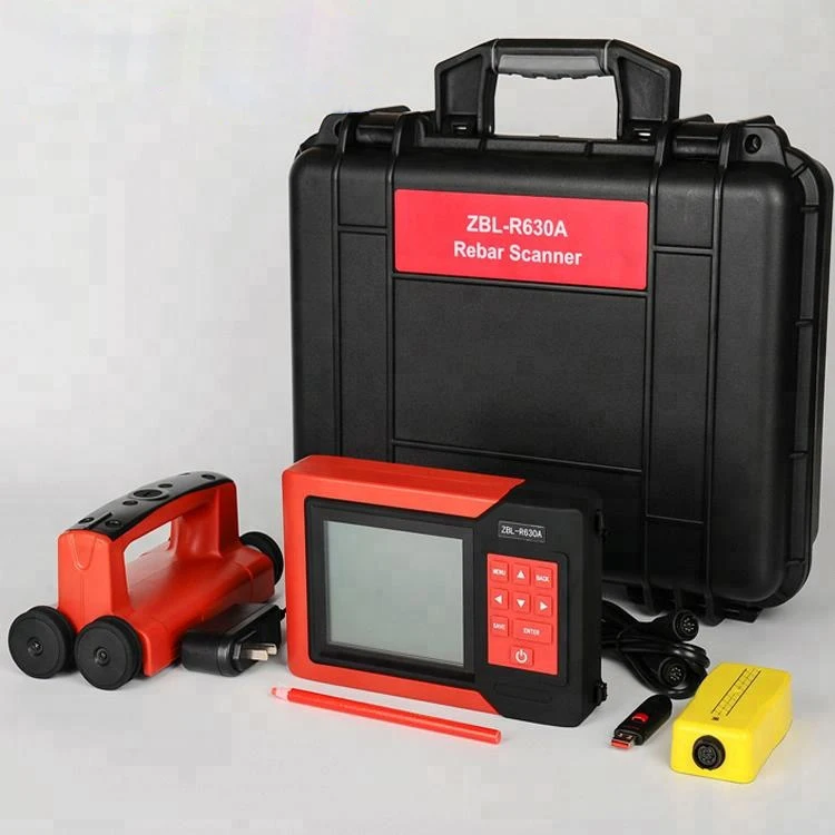 Rebar scanner machine for sale ZBL-R630A reinforced concrete rebar scanner and cover meter for concrete scanning