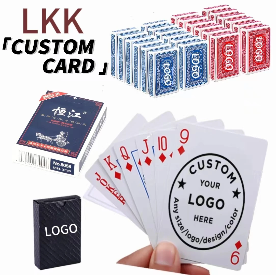 Hot-selling factory playing cards promotional wholesale custom printing poker cards