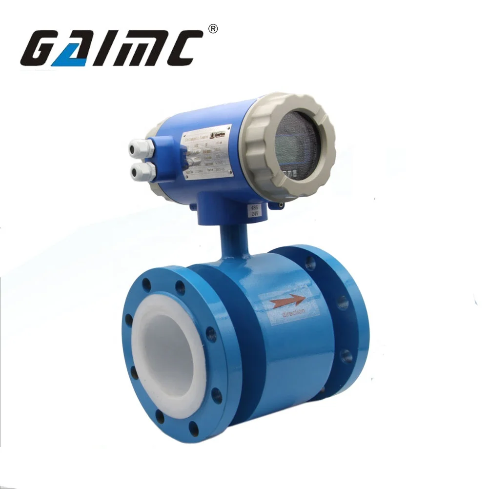 GAIMC GMF100 Electromagnetic Flowmeter Price Electromagnetic Krohne Flowmeter ISO9001 Manufacture
