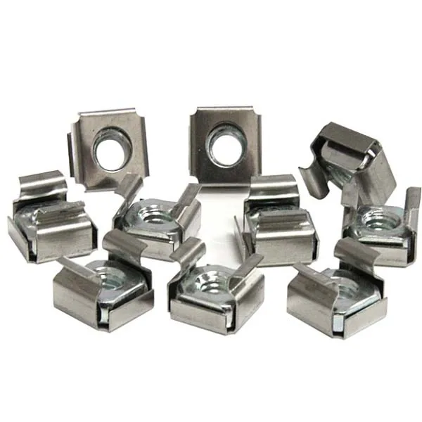 China manufacture Carbon Steel Cage Nut Galvanised Special G Type cage Clip nut Cage Clip Square Speed Nut