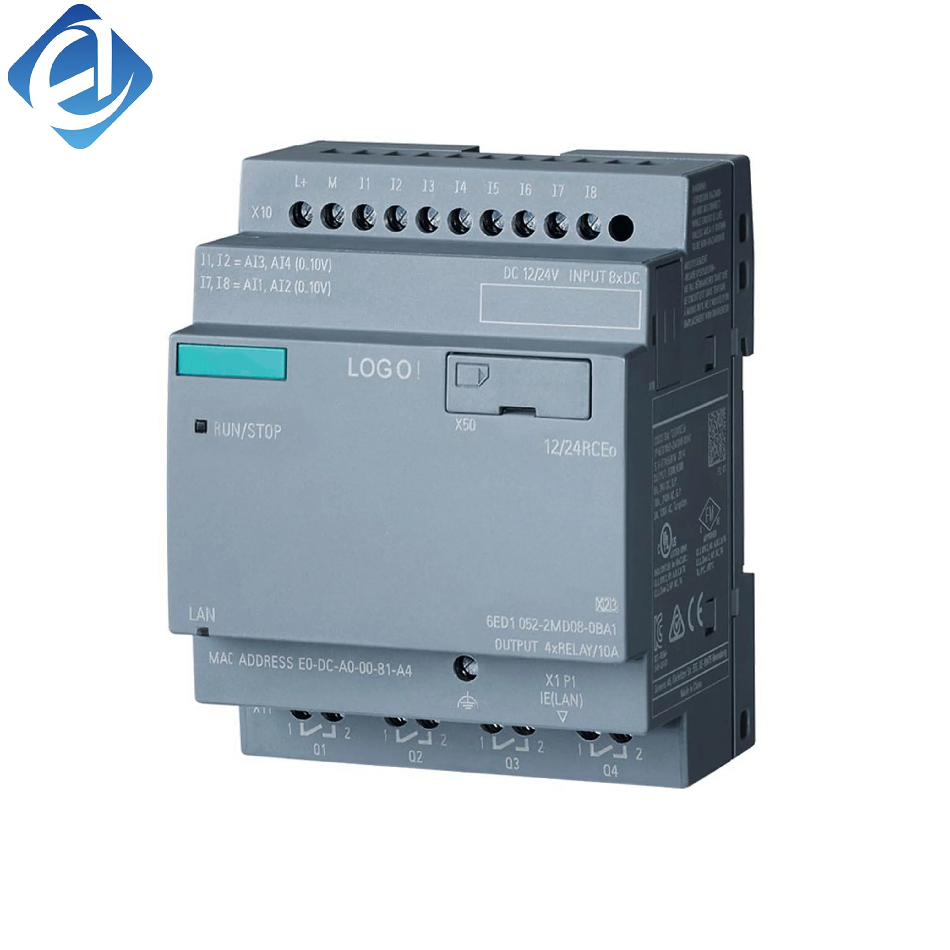 নতুন ও ওরিজিনাল 6ED1052-2MD08-0BA0 6ed10522md080ba0 লজিক মডিউল, গুদামে স্টকে উপলব্ধ