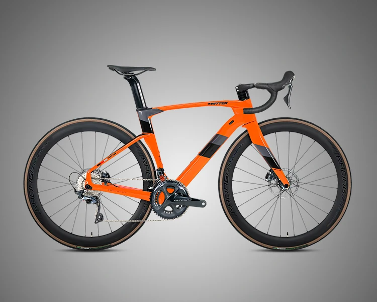 Twitter Cyclonepro Carbon Fiber Road Bike - 22S Disc Brake
