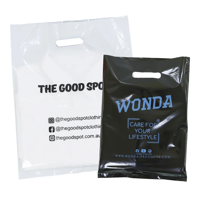 Bolsas Para Papillote Bolsas De Plástico Con Asa Troquelada Bolsas De Plastico Pequeñas