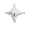 10-Inch four-pointed star, silver 1.8g.