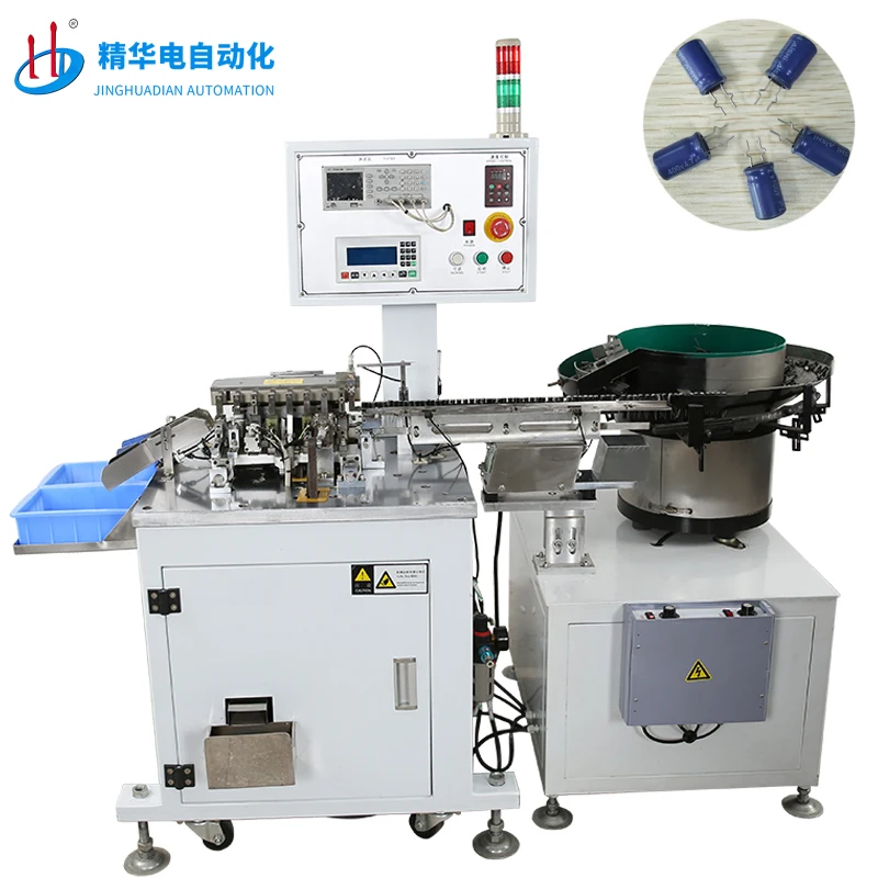 Fully Automatic Electronic Radial Component Lead Sleeve Forming Machine