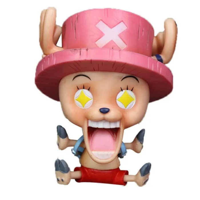 UFOGIFT Japanese Anime Small Mini Desk Decoration Luffy Figure PVC Action Figure Luffy Zoro