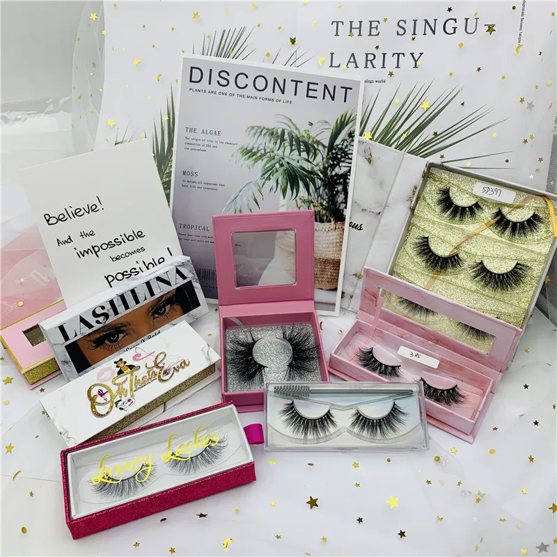 
 fluffy natural 3d 25mm siberia real mink eyelashes private label synthetic silk lashes false eyelashes vendor full strip lashes  
