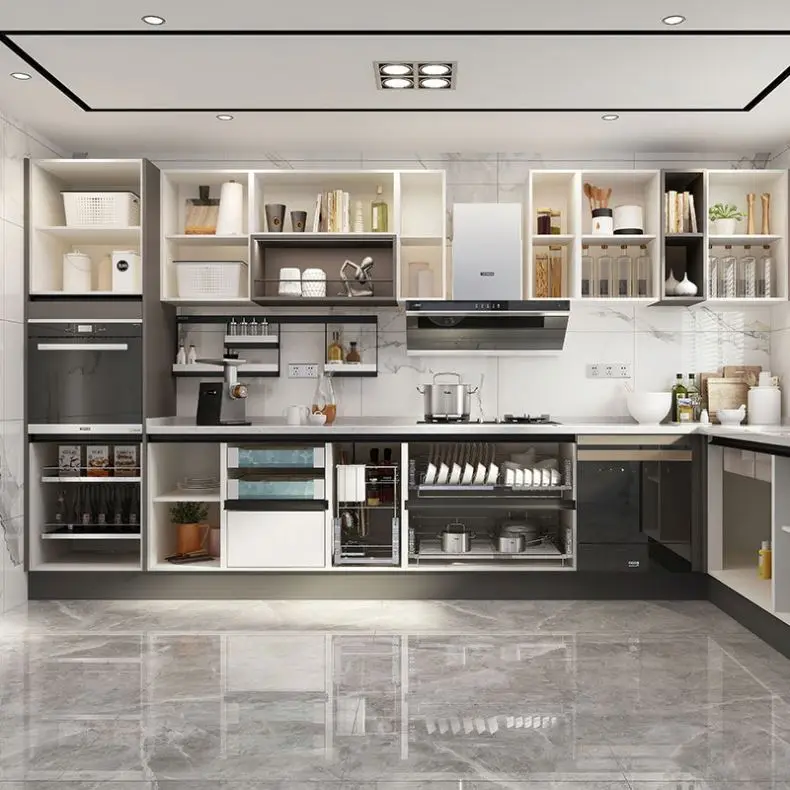 OPPEIN Kitchen and Bathroom Set Furniture Vietnam Buying Base Kitchen Cabinets for Sale