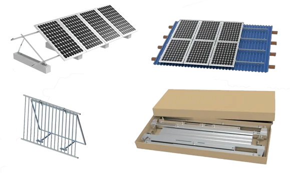 Ground Solar Mounting System C-steel Solar Panel Bracket PV Steel ...