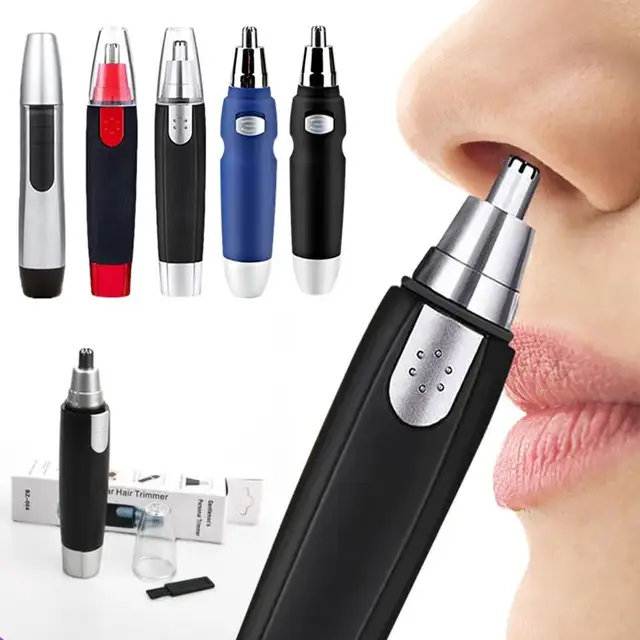 Electric Nose Hair Trimmer Ear Face Eyebrow Hair Clean Trimmer House Home Men Women Nose Hair Nose Remover Face Care Kit Tools